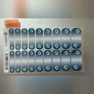 Miami Dolphins NFL nail wraps